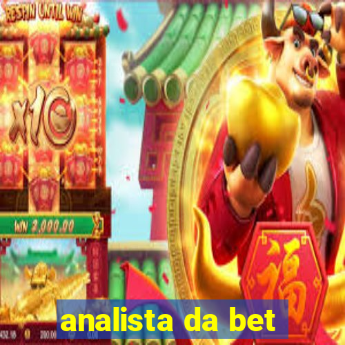 analista da bet